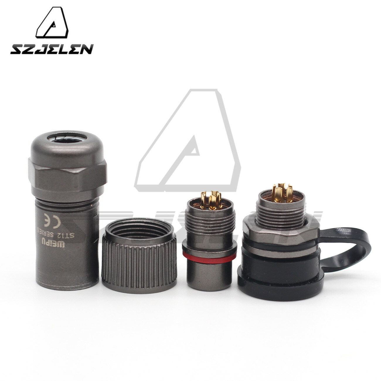 WEIPU ST12 Series Waterproof 5Pin Connector Male Female,Aviation Plug and Socket
