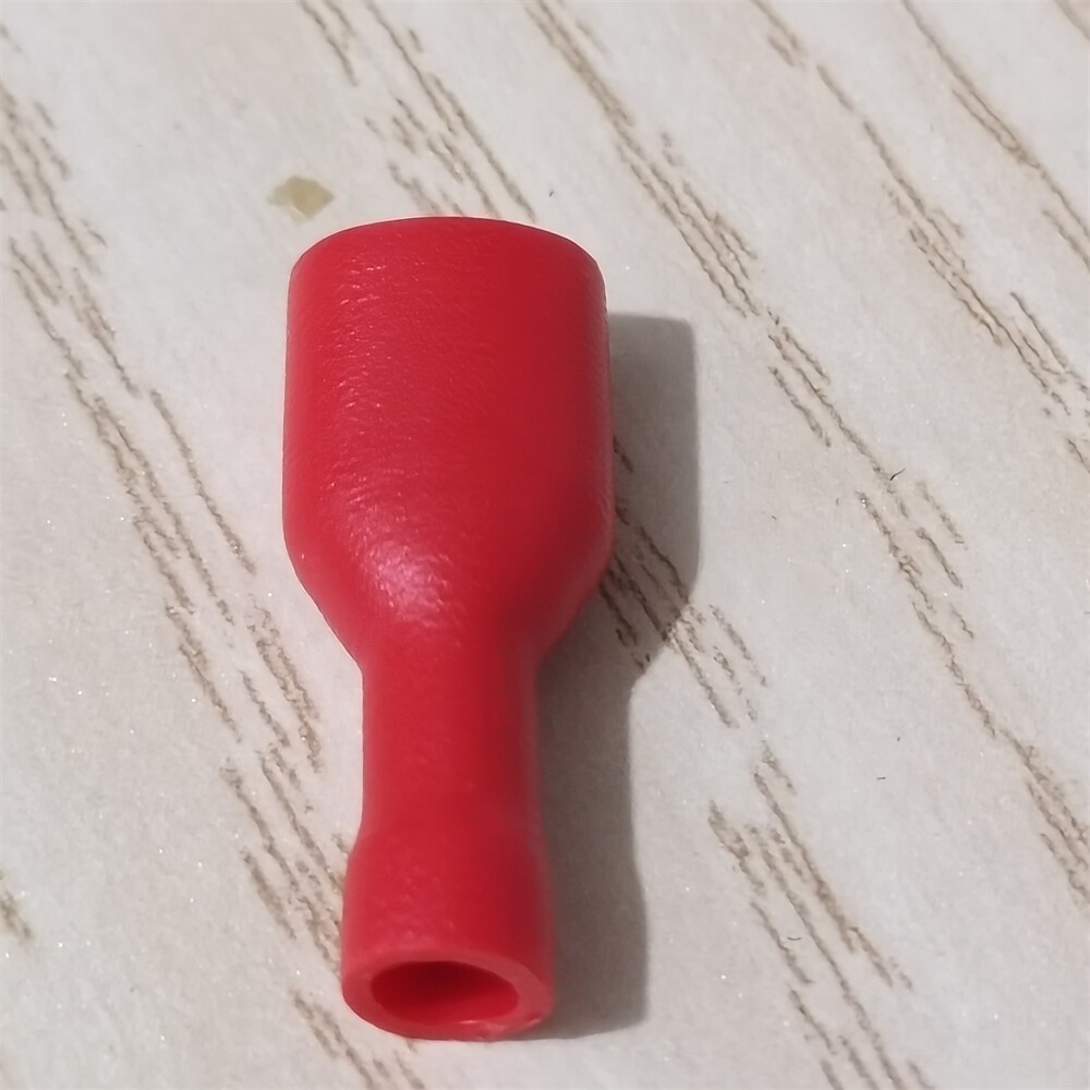 150pcs 0.25″ Female Quick Disconnect Spade Terminals Fully Insulated Connectors