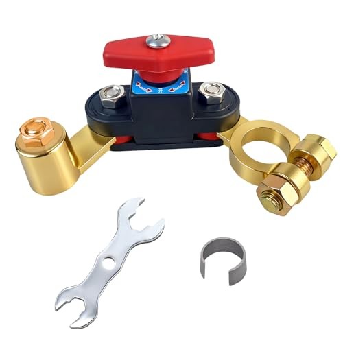 Car Battery Power Cut-Off Switch Breaker, Adjustable Pure 1Psc-Double rotation