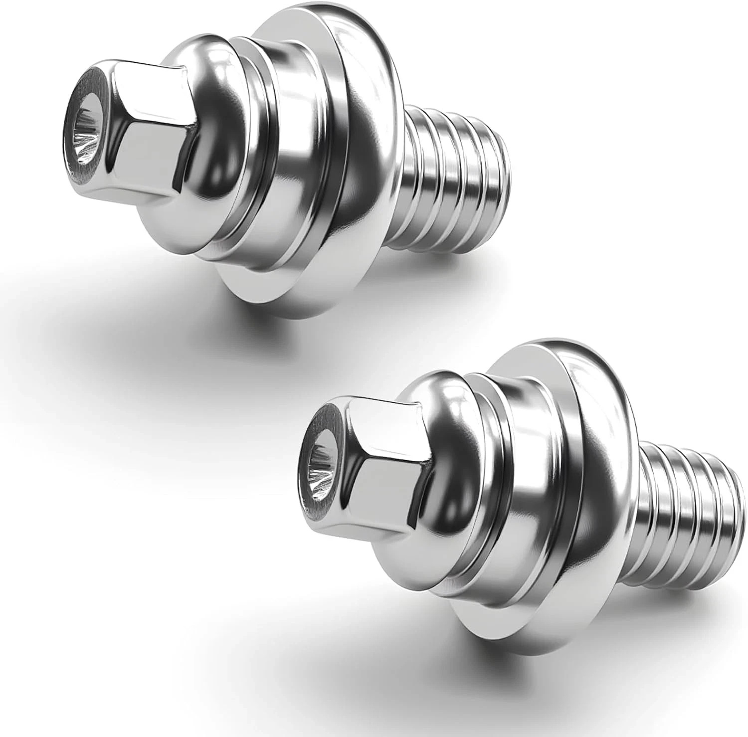 2PCS Side Battery Terminal Bolts, Side Post Battery Terminal, 3/8”-16 Standard
