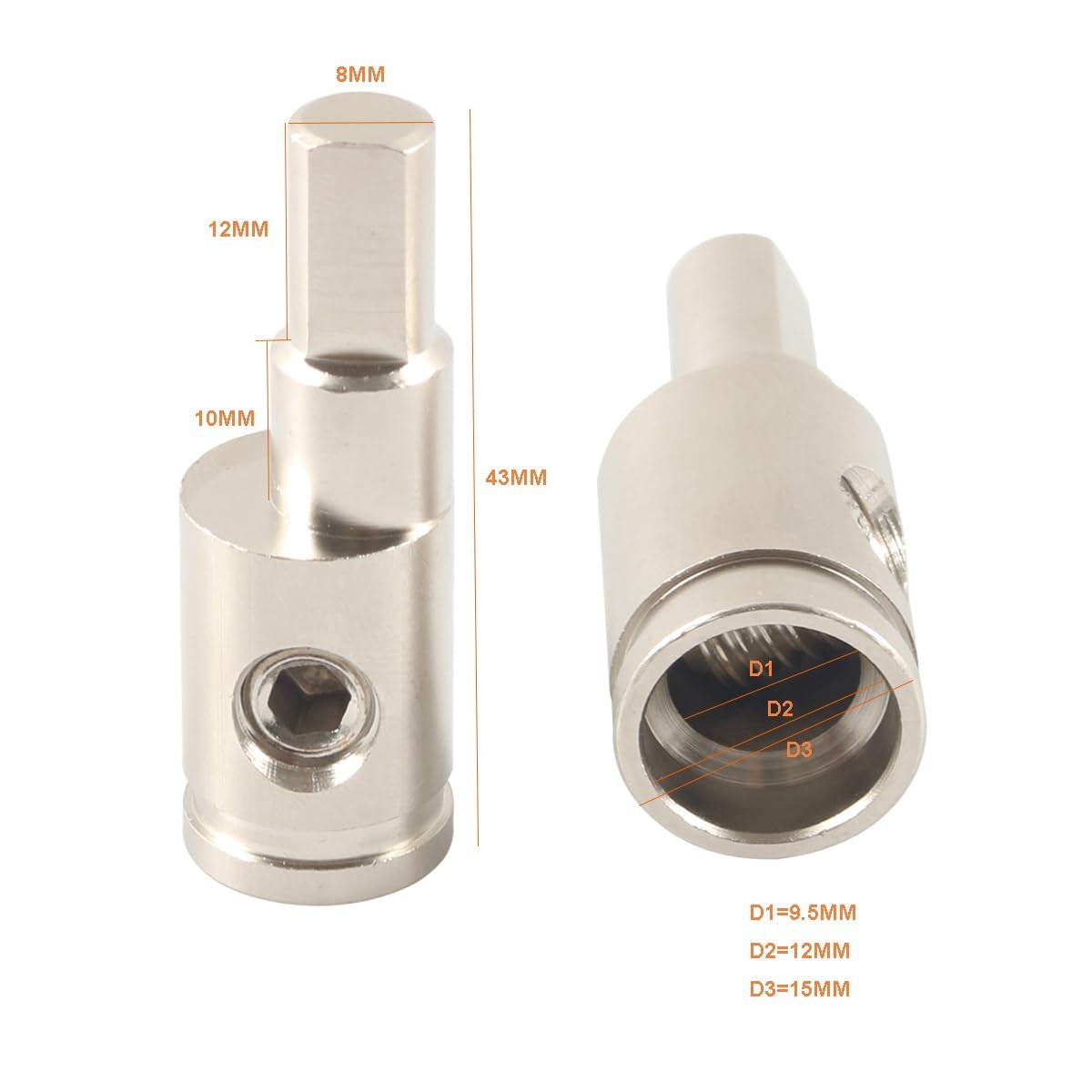 Amp Input Reducer 4Gauge to 4Gauge Car Audio Amplifier Wire Terminal Connectors