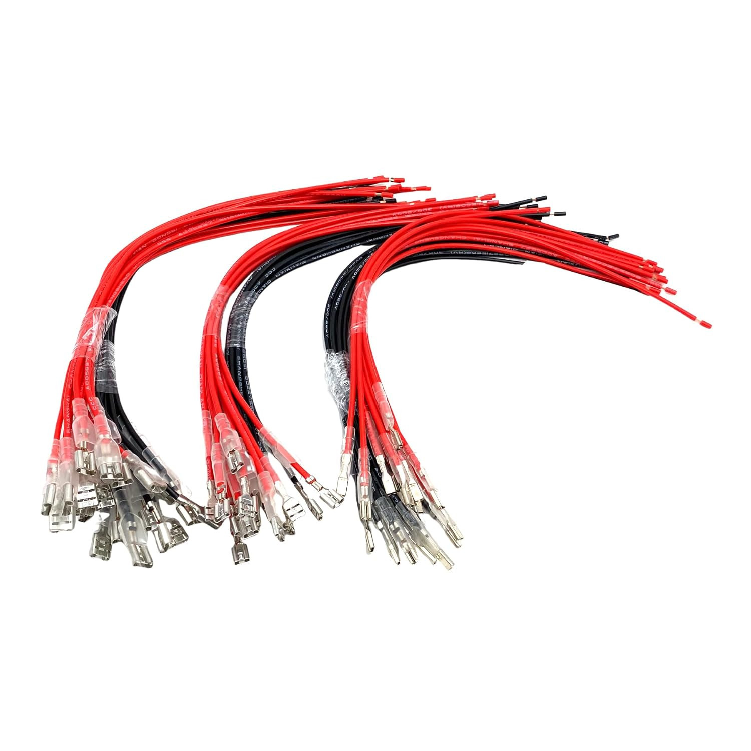 60 Pcs Speaker Wire Connectors, 2.8mm 4.8mm 6.3mm Quick Splice Female Spade Conn