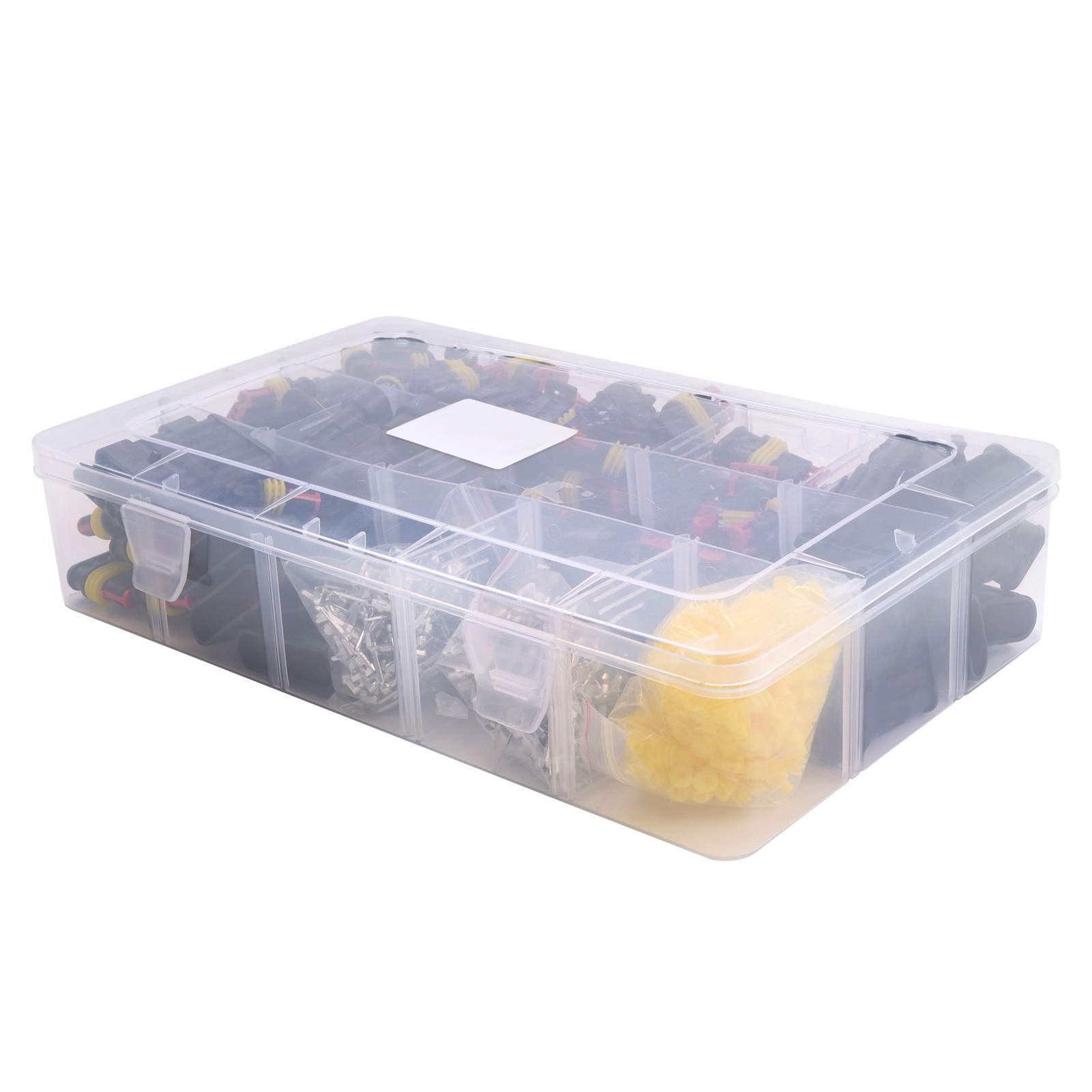 800-Pack 50-Set Waterproof Automotive Wire Connector Kit 1-6 Pin with Crimp Tool
