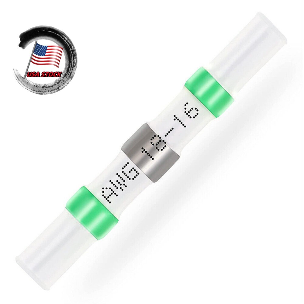18-16 AWG Heat Shrink Solder Seal Wire Connectors Waterproof Terminals 50/200PCS