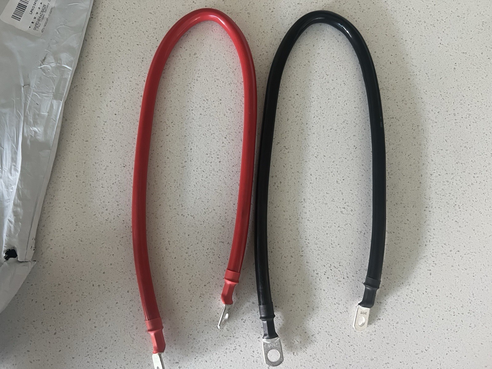 2 AWG Battery Cable 2 AWG Gauge Pure Copper Battery Inverter Cables with 5/16 in