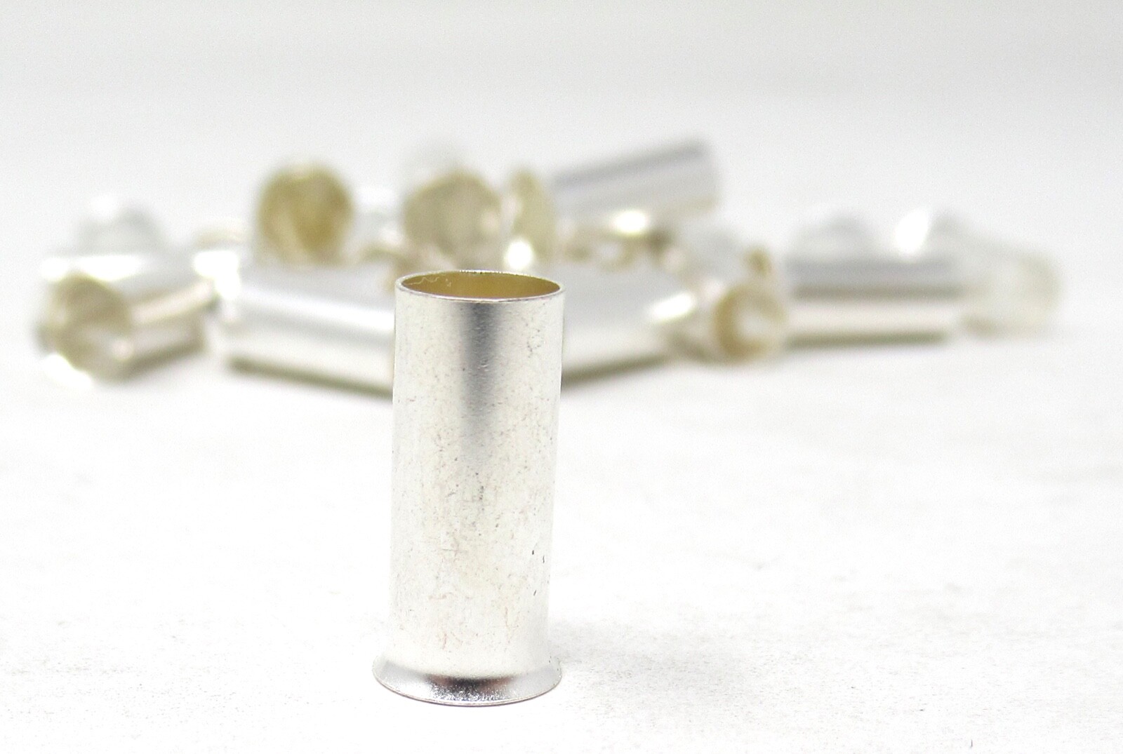 Sky High Car Audio 10 PK 8 Gauge Uninsulated Wire Ferrules Crimp Ferrules