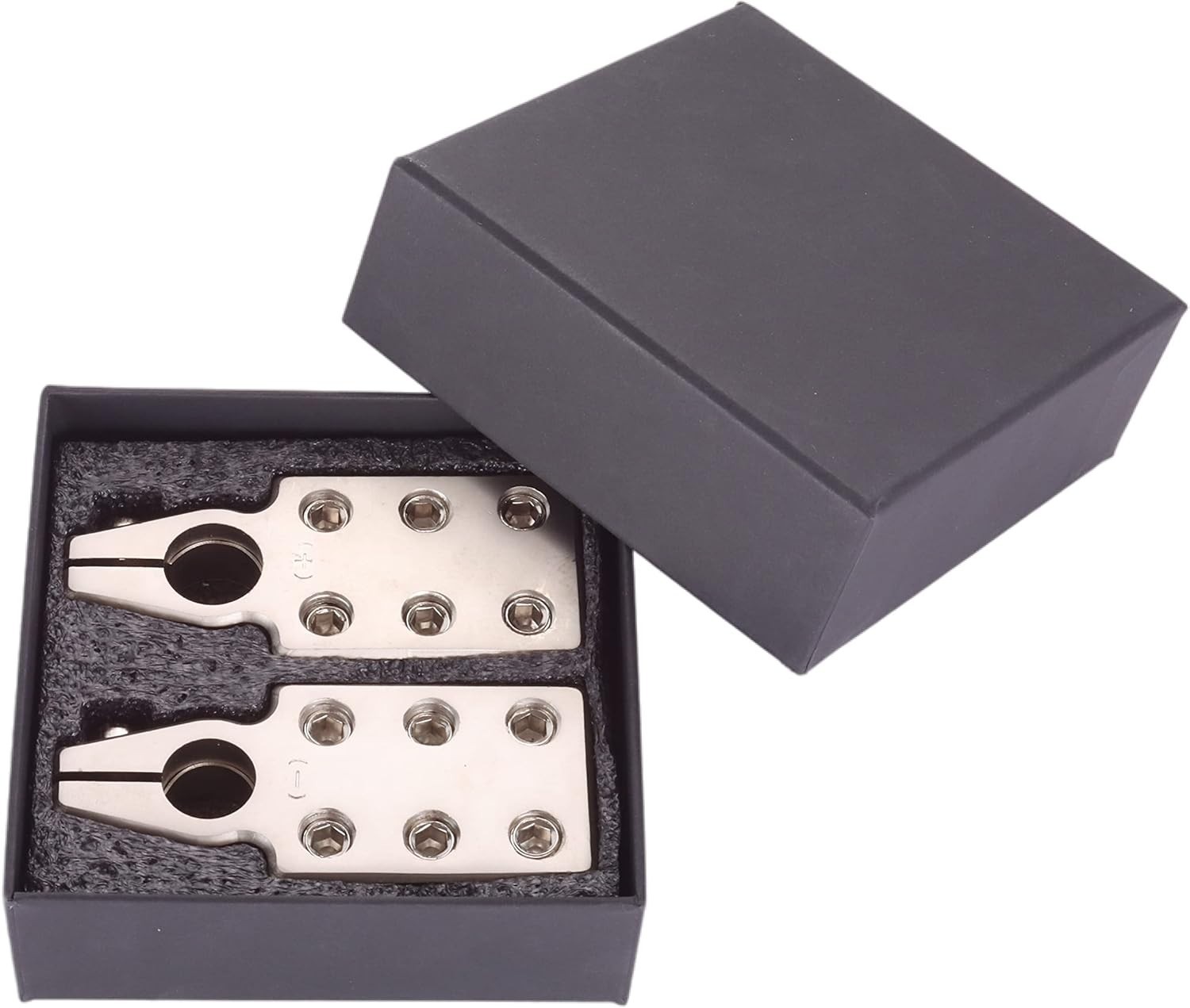 Vgate 6×1/0 Gauge AWG Lead-Acid Battery Terminals Clamp-Positive and Negative