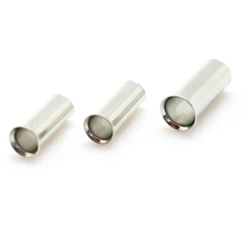 Lord of Bass 25PK 4 Gauge Uninsulated Wire Ferrules Crimp Tinned Copper