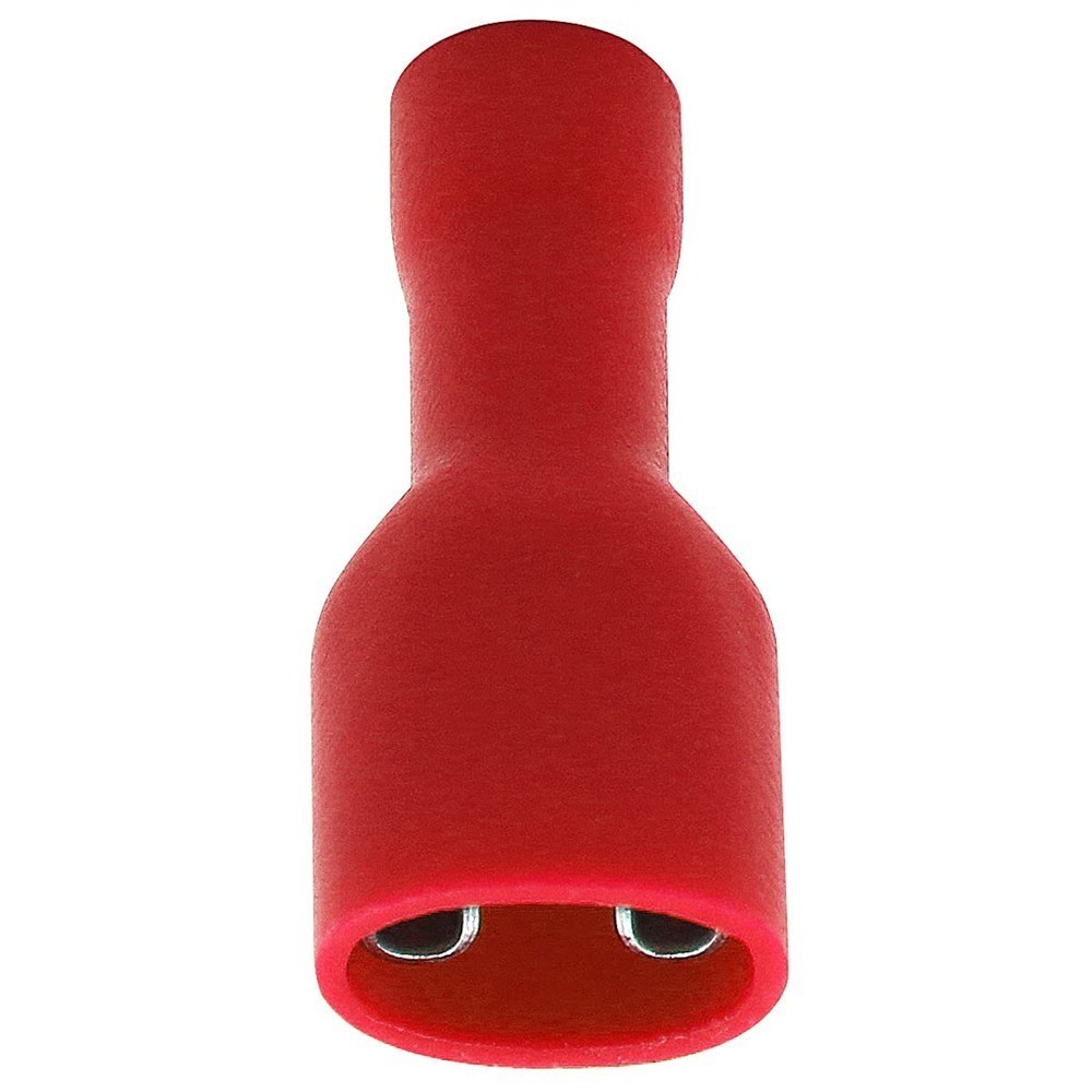 150pcs 0.25″ Female Quick Disconnect Spade Terminals Fully Insulated Connectors