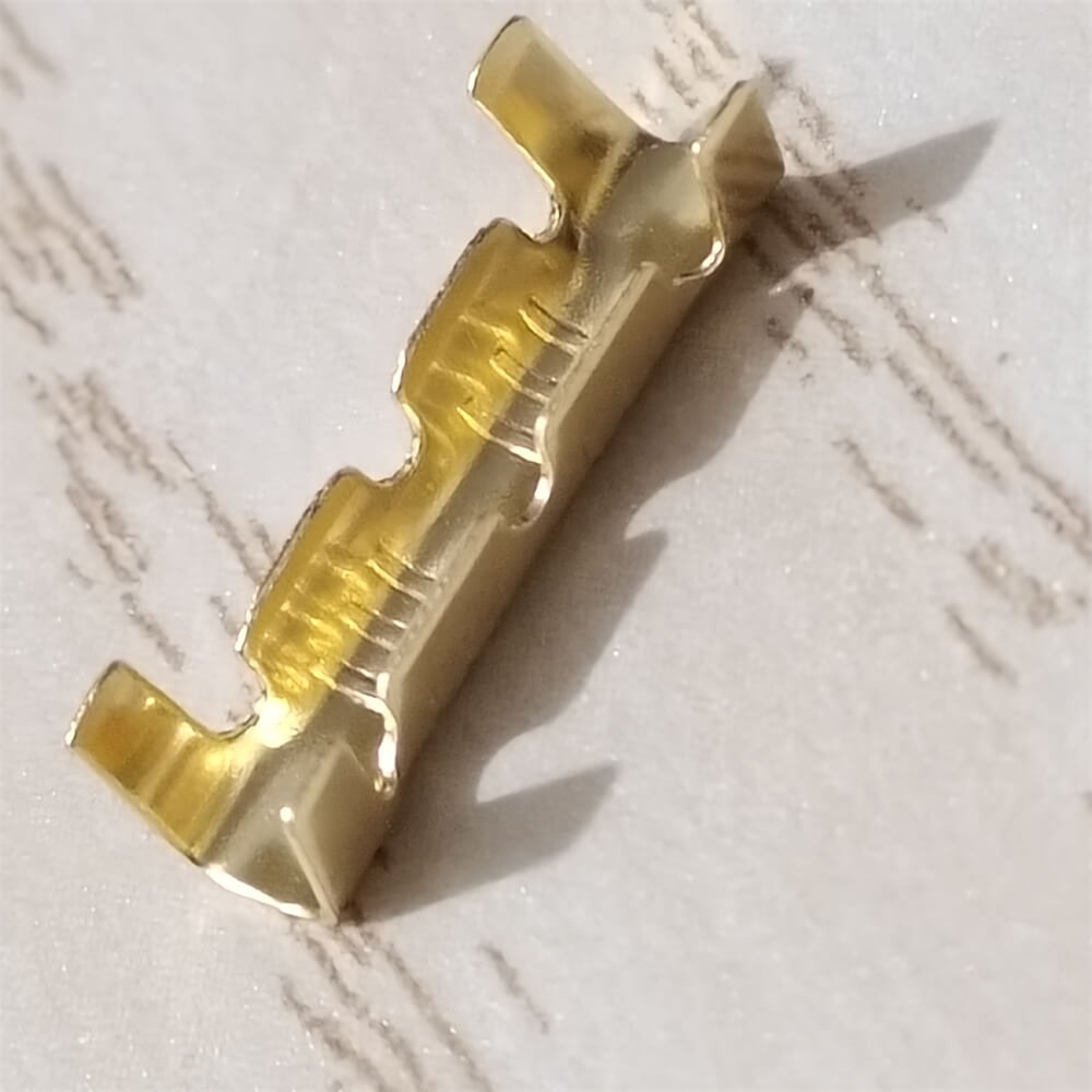 200x U Shape Copper Ring Terminals Non-Insulated Spade Butt Wire Connectors US