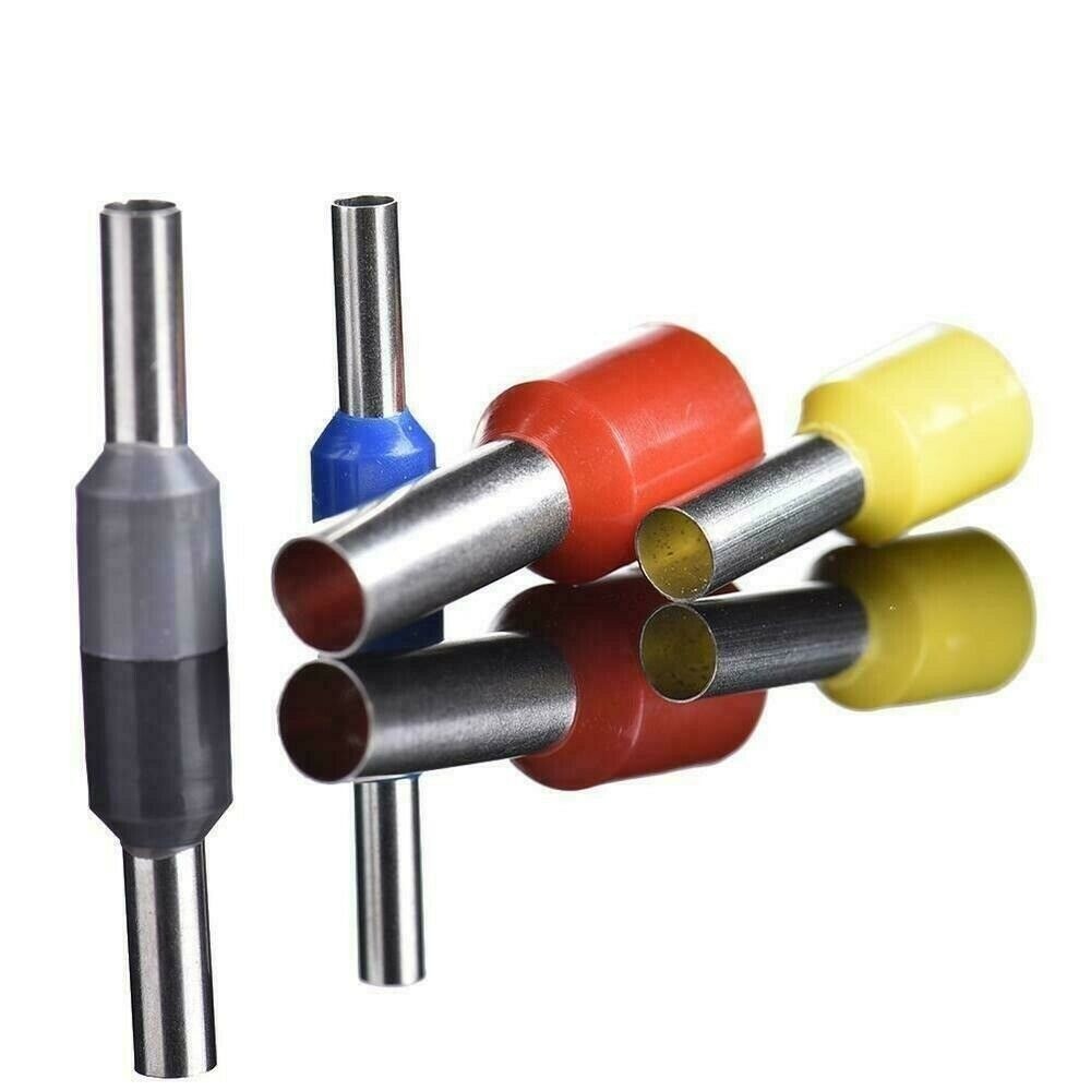 1200Pcs Electrical Wire Connectors Cord Pin End Bootlace Ferrule Crimp Terminals