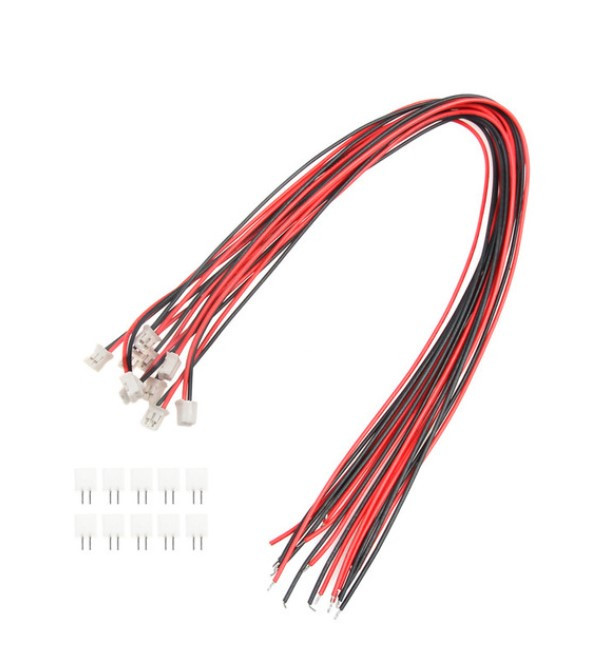 10pcs PH 2.0MM Connector with Wire 2/3/4/5/6/7/8/9/10 Pins 26AWG 30CM