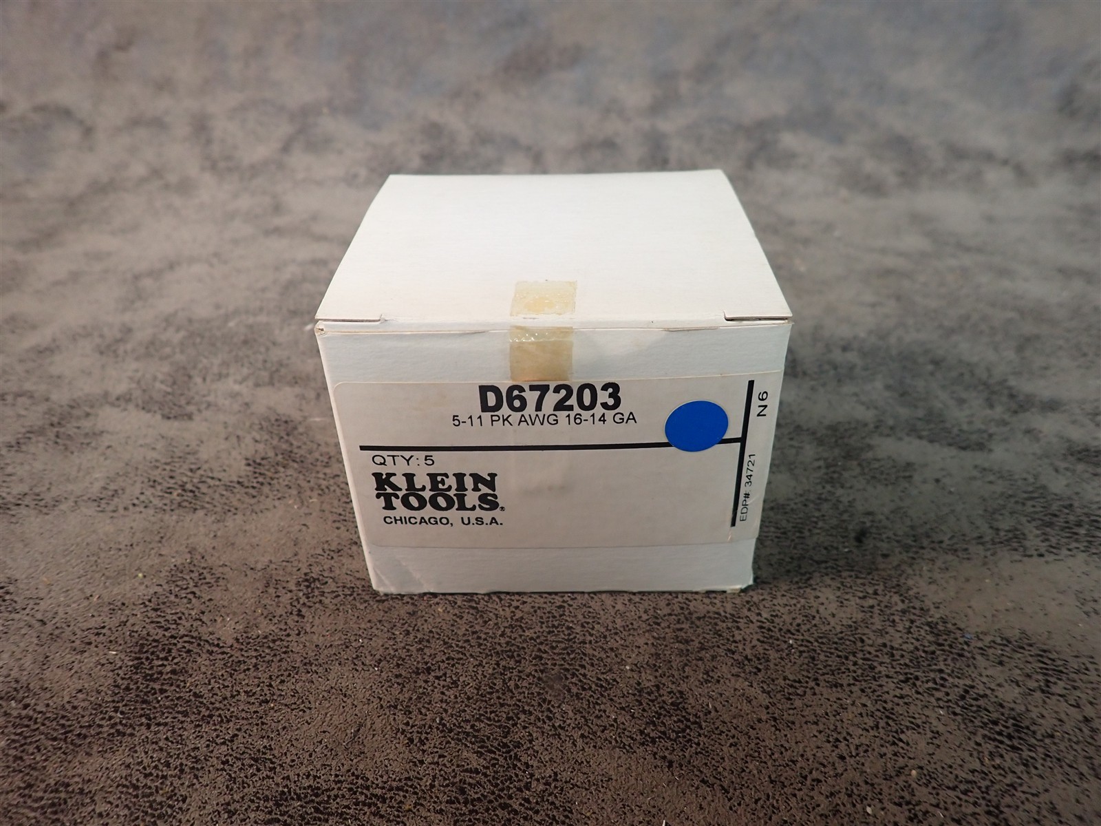 Klein/Vaco D67203 Insulated Pigtail Terminals 16-14 AWG 5-11 Packs 55 Total G109