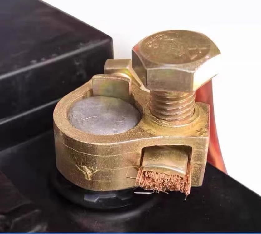 Battery Terminal Connector 1 Pair Pure Copper Heavy Duty Cable End