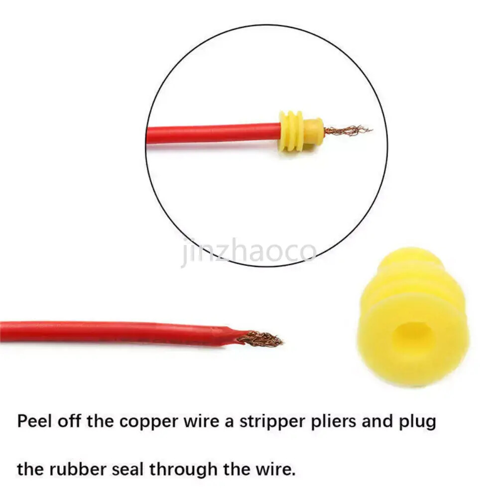 352Pcs 1/2/3/4Pin Way Waterproof Car Auto Electrical Wire Connector Plug Set Kit