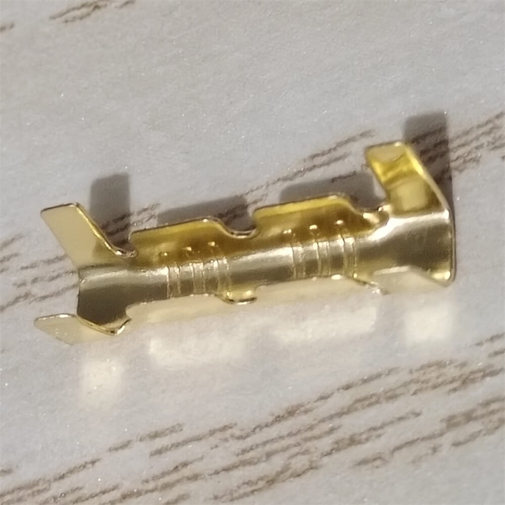 200x U Shape Copper Ring Terminals Non-Insulated Spade Butt Wire Connectors US