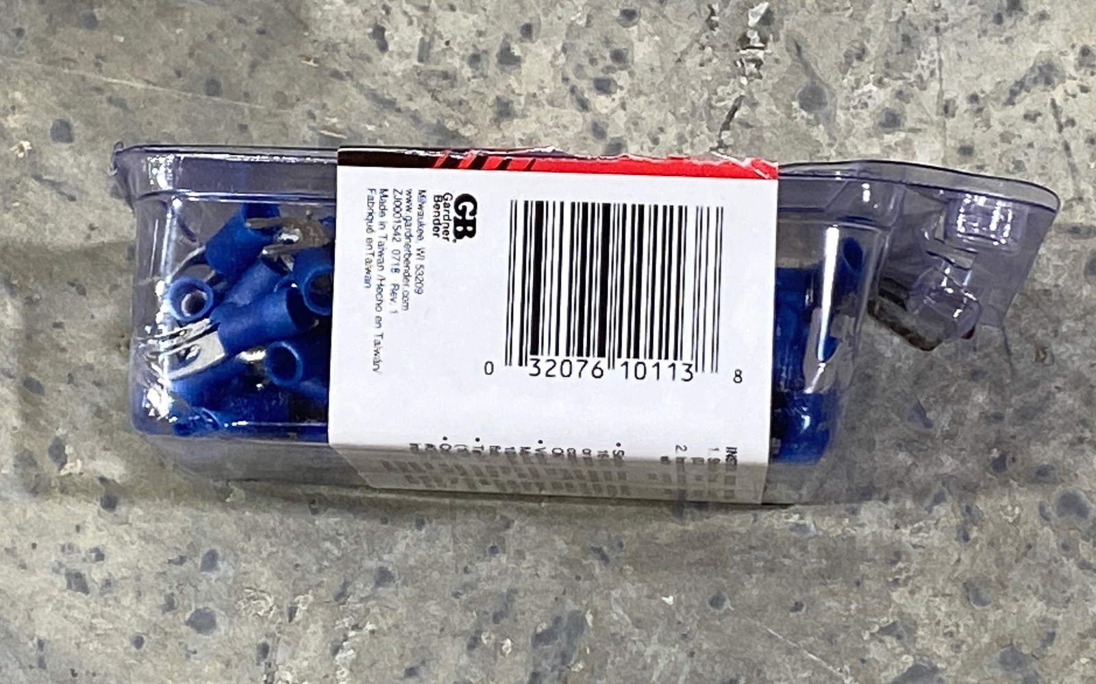 Gardner Bender (GB) Vinyl-Insulated Spade Terminals 16-14 AWG (100-Pack) New