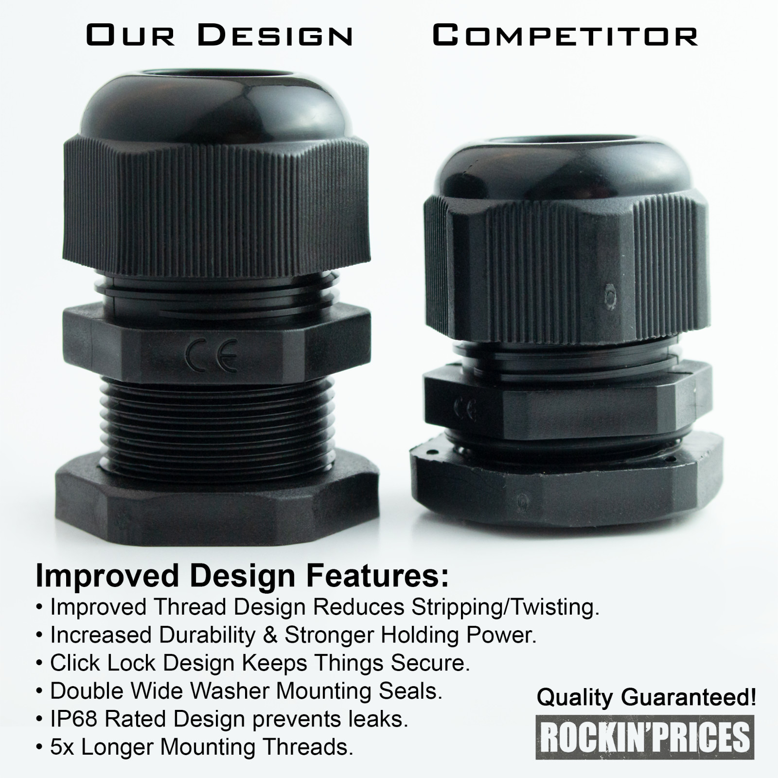 4 Gauge Firewall Bushing Grommet AWG Ga Car Audio Amplifier Cable AMP Power Wire