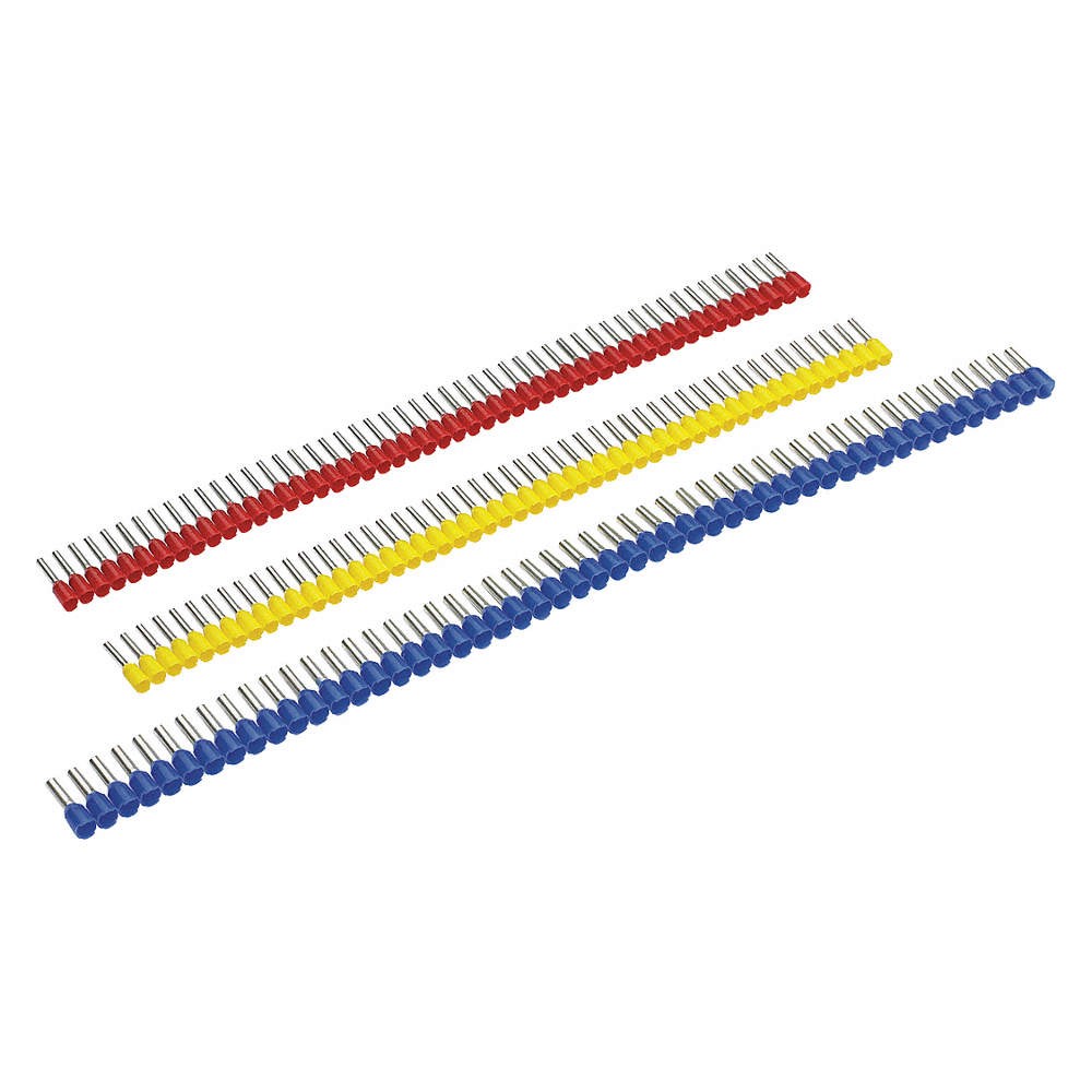 PANDUIT FSD77-8-DSL2 Ferrule,Tin,Copper,18 AWG,PK500 39AX68