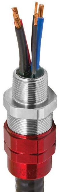 CMP TMC2X-075NB075X, 3/4″ NPT, Nickel Plated Brass, Barrier Cable Gland, 1 pc