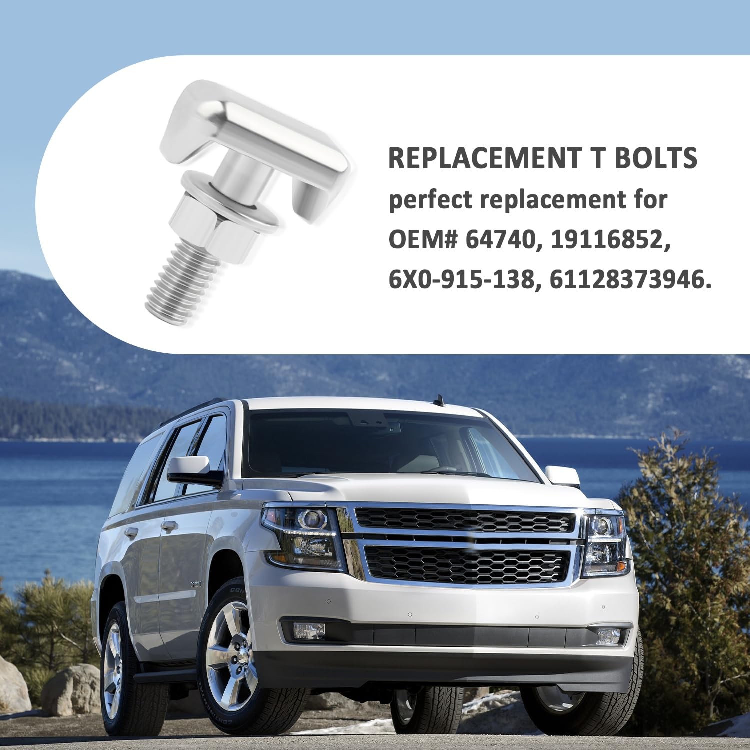 2PCS TShaped Battery Terminal Bolts,Automotive Replacement Battery Terminals …