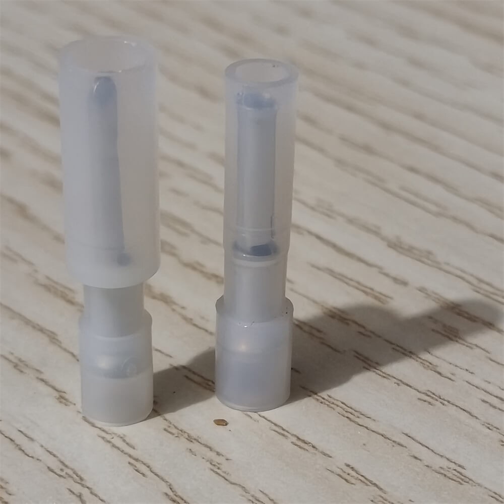 60x Male Female Nylon Bullet Connector Quick Disconnect 26-24AWG Splice Terminal