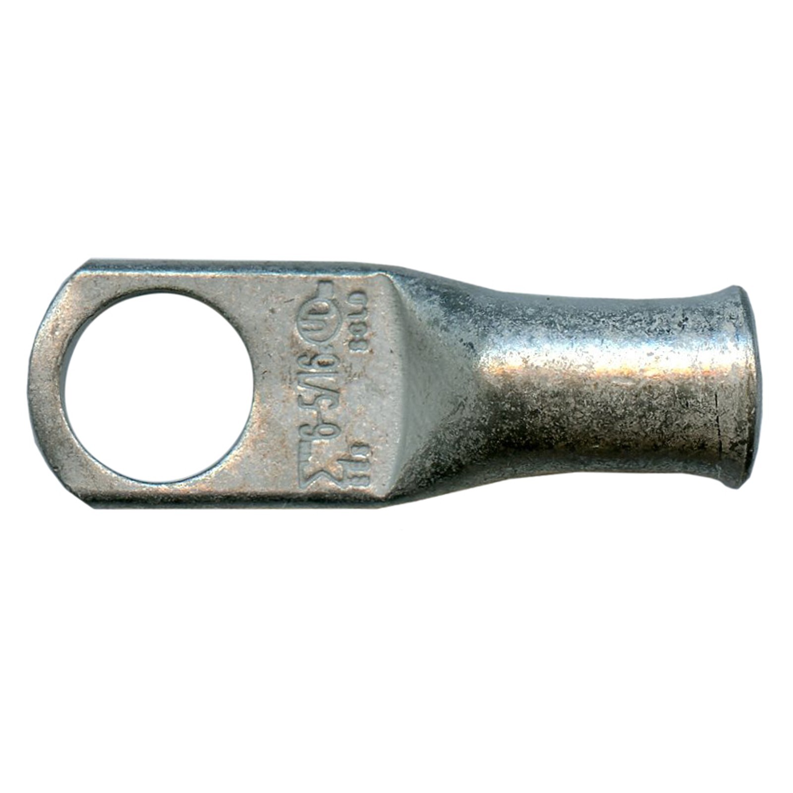 (100) Tinned Copper Lug 6 AWG Gauge 5/16″ Ring Terminal Battery Cable Connector