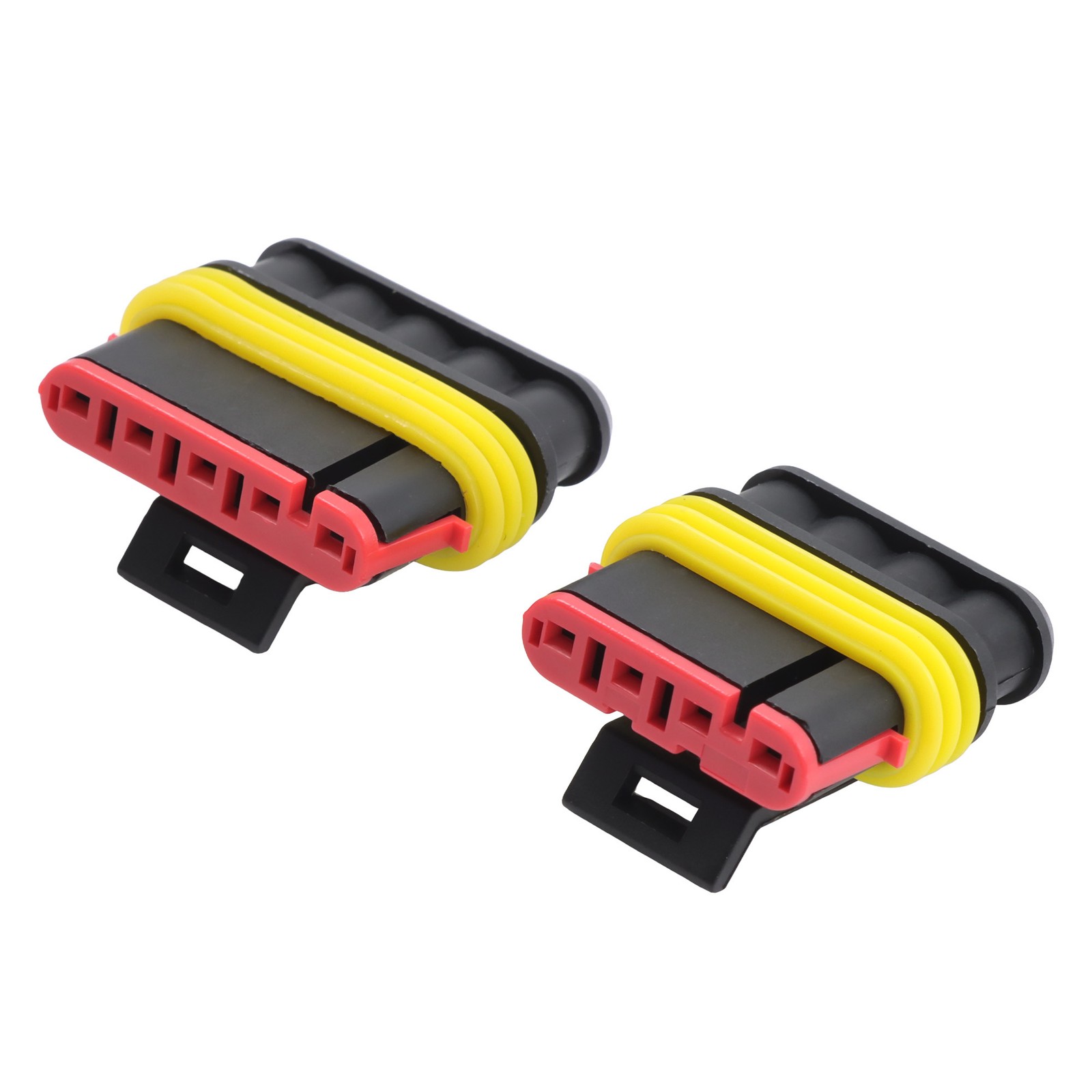 800-Pack 50-Set Waterproof Automotive Wire Connector Kit 1-6 Pin with Crimp Tool