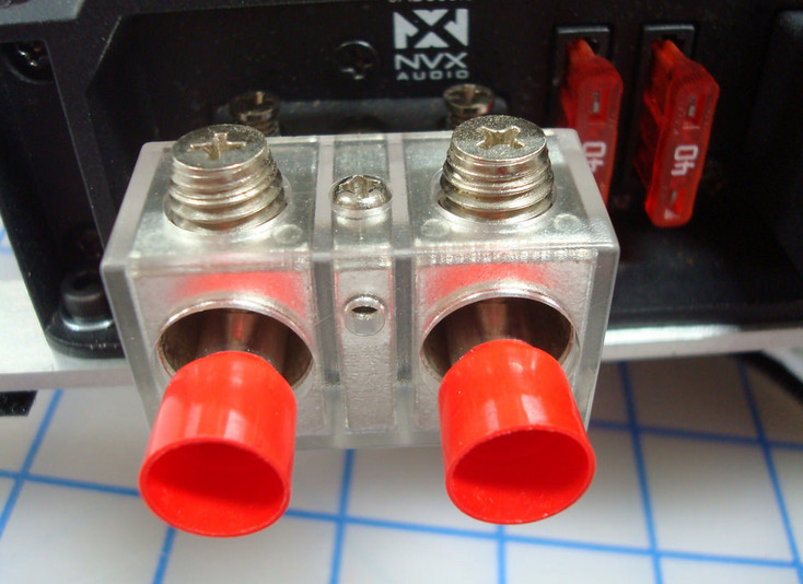 10pcs 8 Gauge Wire Ferrule Amplifier Ferrules 8 AWG Tin Copper Amp