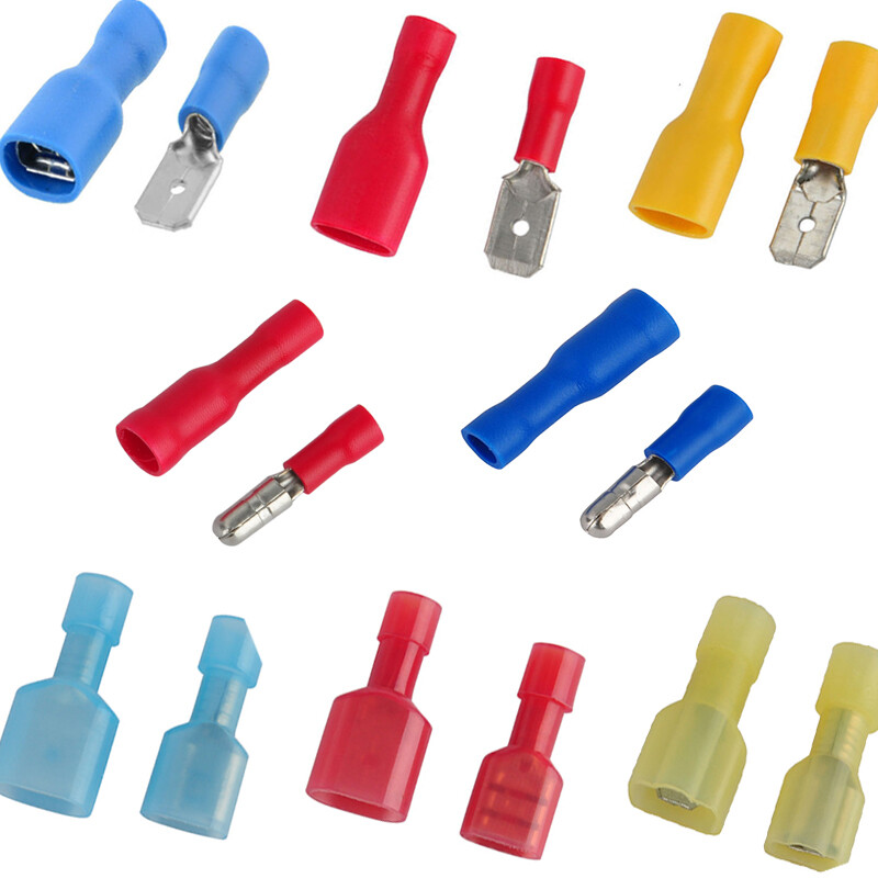 Wholesale Male&amp;amp Female Blade Connectors Insulated Wire Crimp Terminal