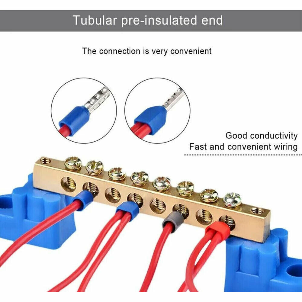 800/400PCS Insulated Crimp Cord Terminal Wire Ferrule Cable Terminals Connector