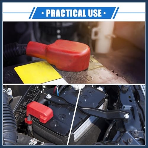 1 Pair Battery Terminal Insulation Covers, 20mm 0.79″ Battery Post Cap