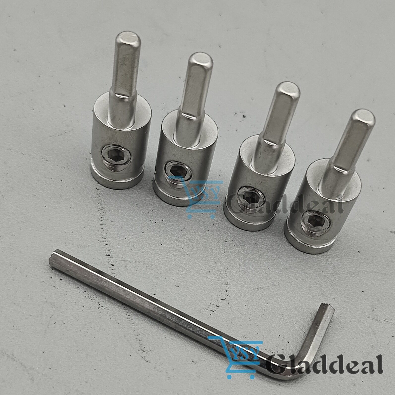 4PCS 4 Gauge to 8 Gauge Amp Input Reducer Wire Reducer Power/Ground Input Reduce