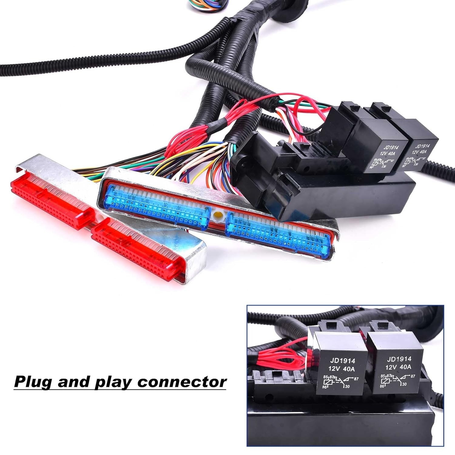 4L60E Engine Wiring Harness LS Swap Standalone Wire Compatible with GM DBC LS1 4