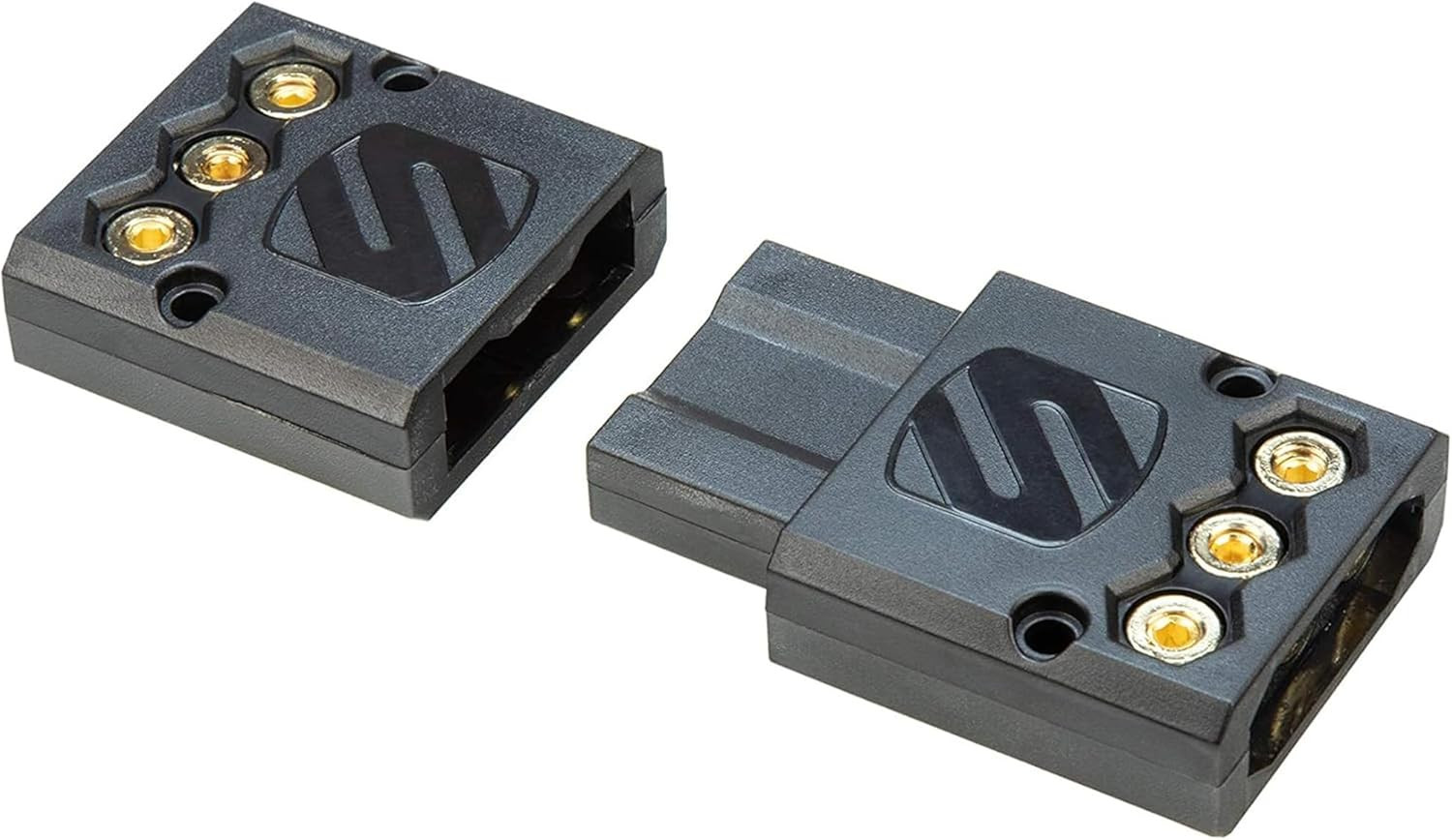 Scosche UAKP Kwik Plug 8-10 AWG Quick Release Power Connector for Amplifiers and