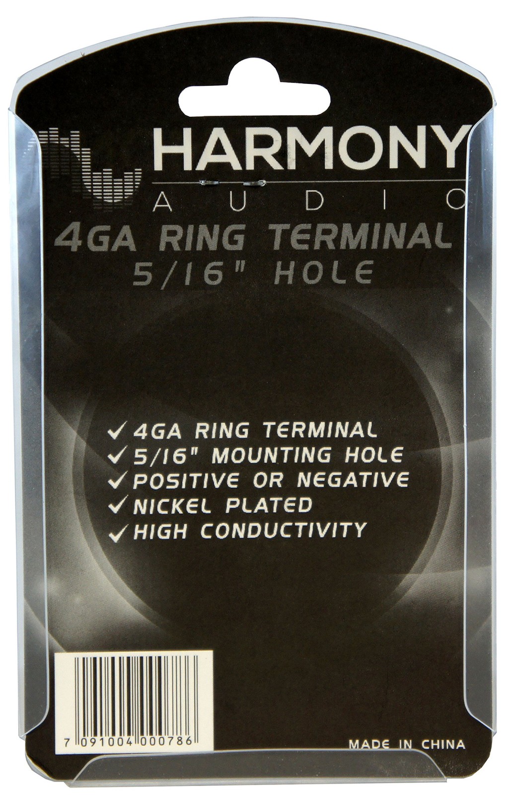 Harmony Audio HA-RT4 Car Stereo Power or Ground 4 Gauge 5/16″ 4 Gauge, Blue