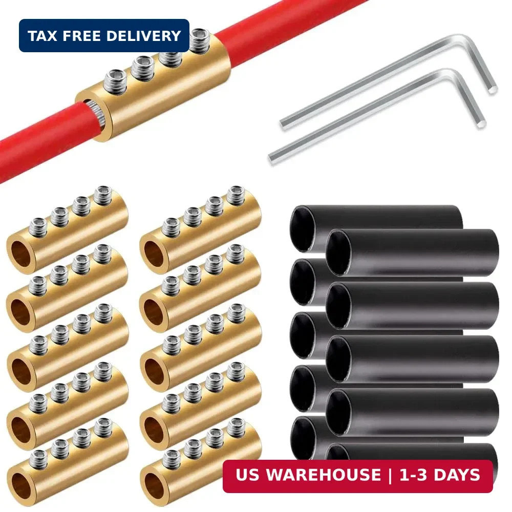 GRZWAYS 6 8 10 AWG Gauge Wire Connector Nut Kit, 80A Splicing Quick Wiring Conne