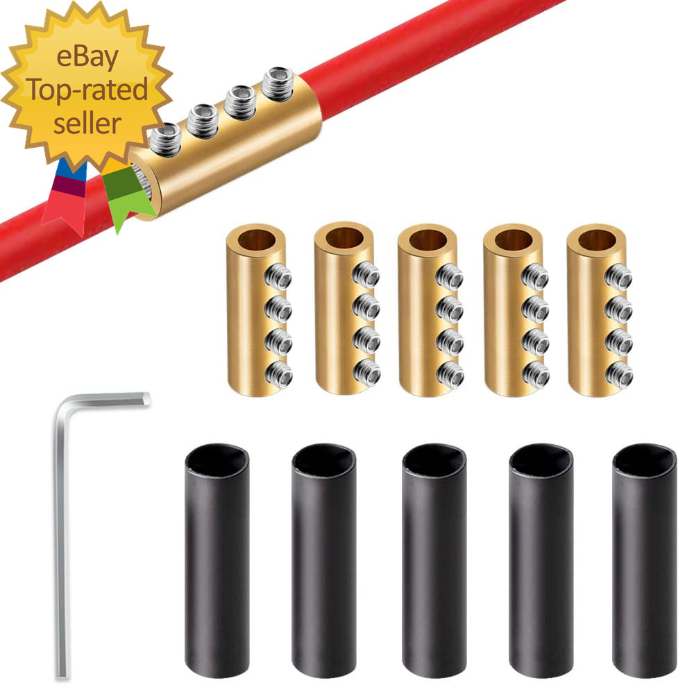 6 8 10 AWG Gauge Wire Connector Nut Kit, 80A Splicing Quick Wiring Connection
