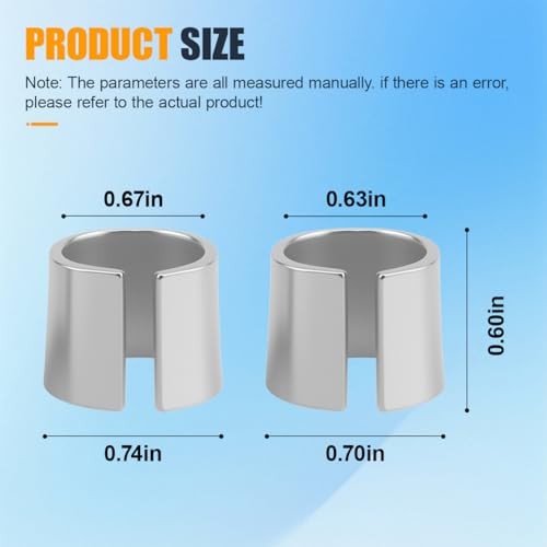 Car Battery Post Shims, Pure Lead Car Battery Positive & Negative Terminal 2PCS