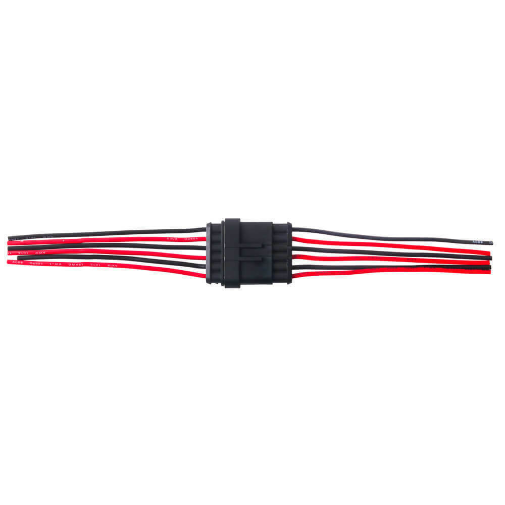 2X Car Waterproof Electrical Wire Cable Connector Male Female 6 Pin Way Plug Kit