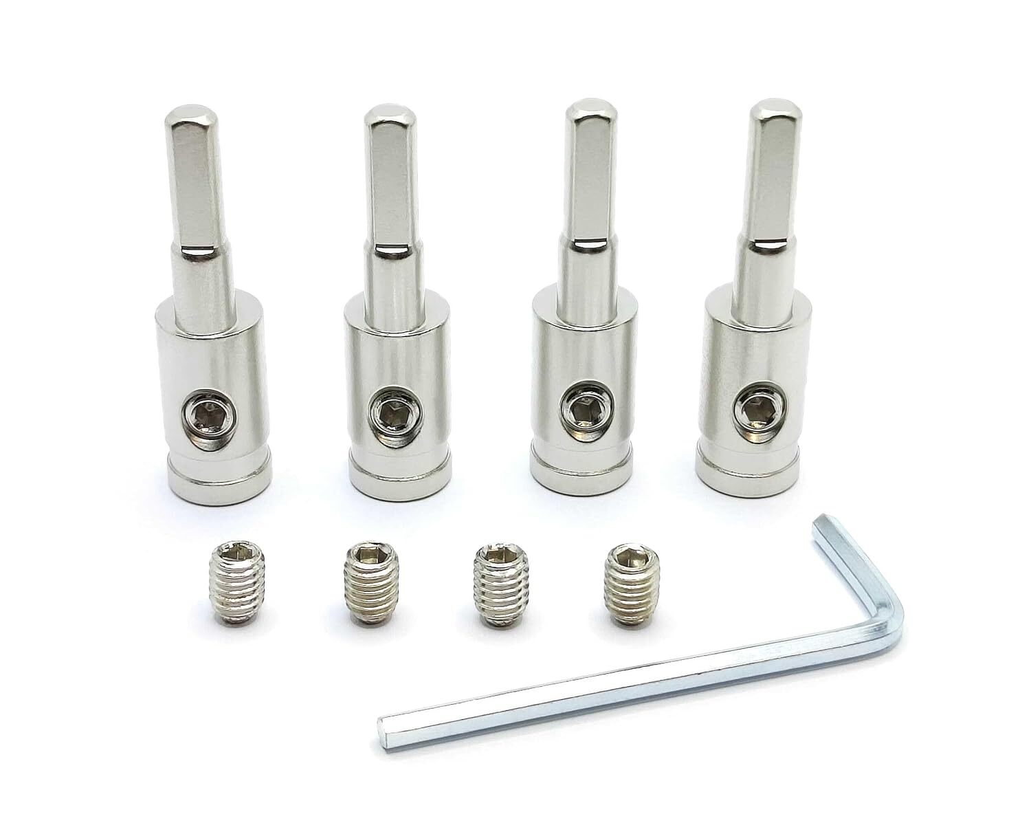 4PCS Amp Input Reducer Set 8 Gauge to 10 Gauge Car Stereo Audio Pin Power Ground