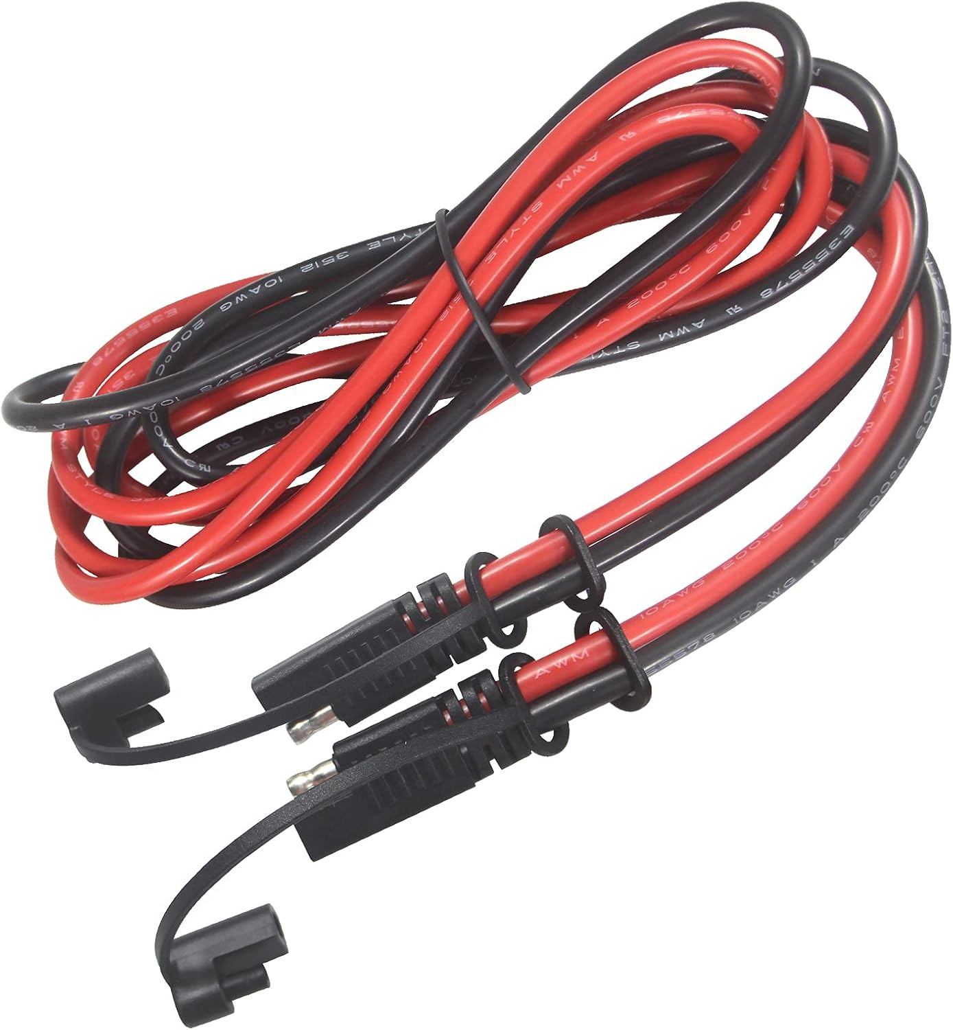 10Gauge SAE Extension Cable 10AWG – 6FT SAE to SAE Cable Battery Charger Extensi