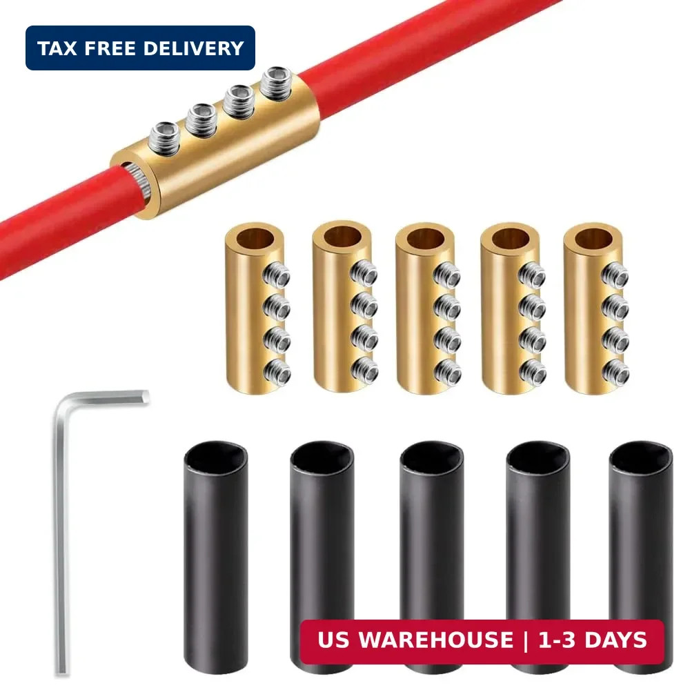 GRZWAYS 6 8 10 AWG Gauge Wire Connector Nut Kit, 80A Splicing Quick Wiring Conne