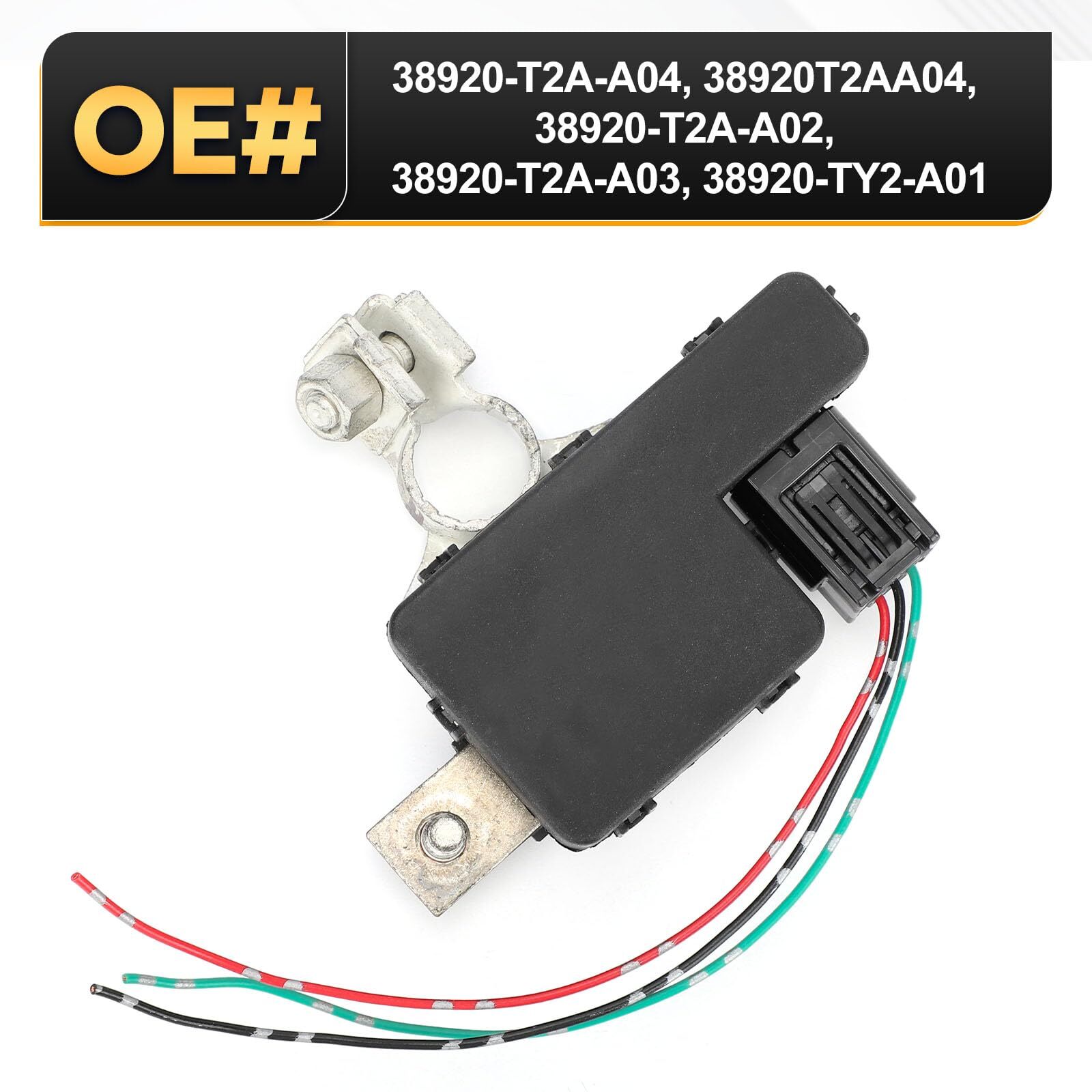 38920-T2A-A04 Car Battery Sensor Battery Terminal with Pigtail Connector