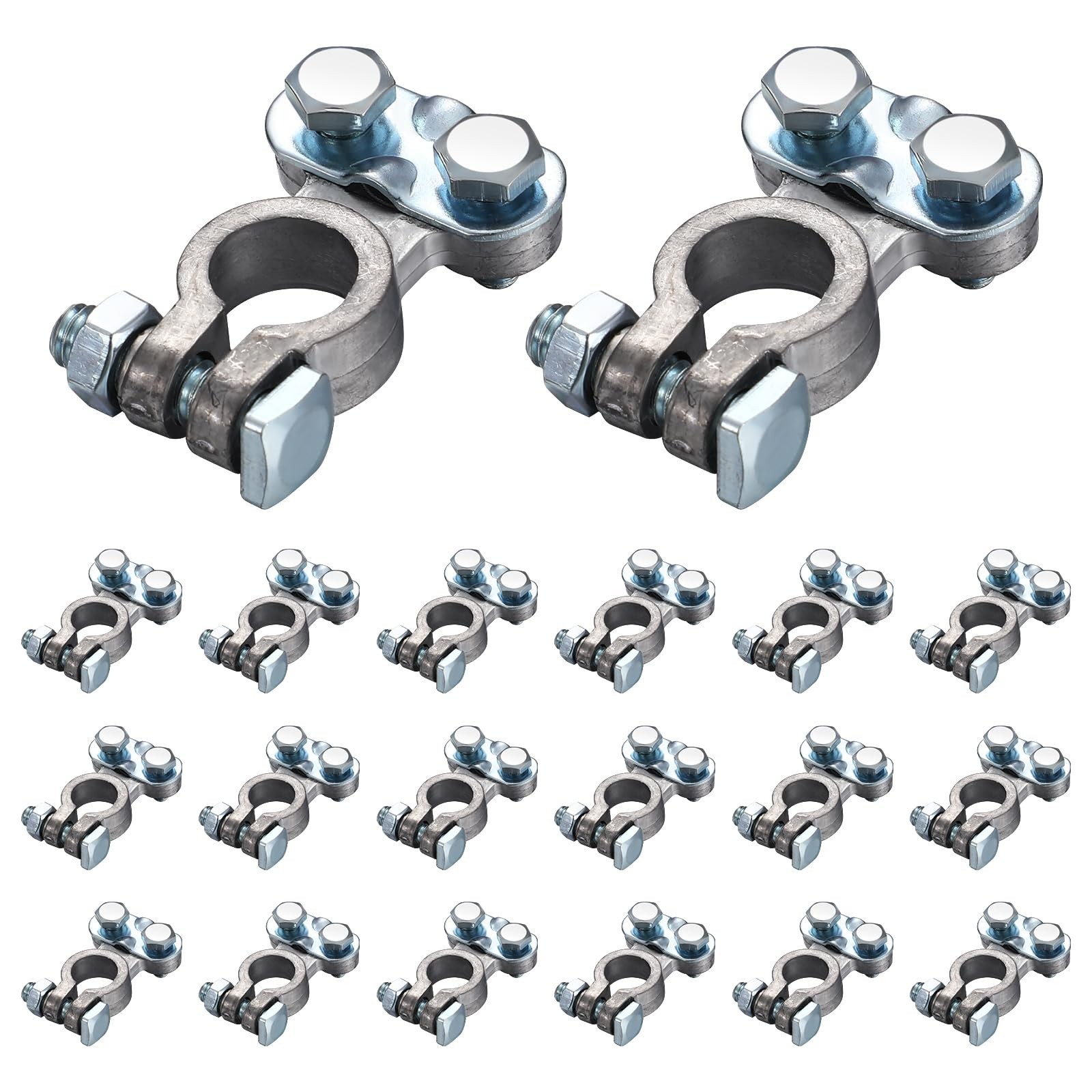 20 Pcs Heavy Duty Battery Terminal Connectors Clamps for Car, Truck, RV, Boat
