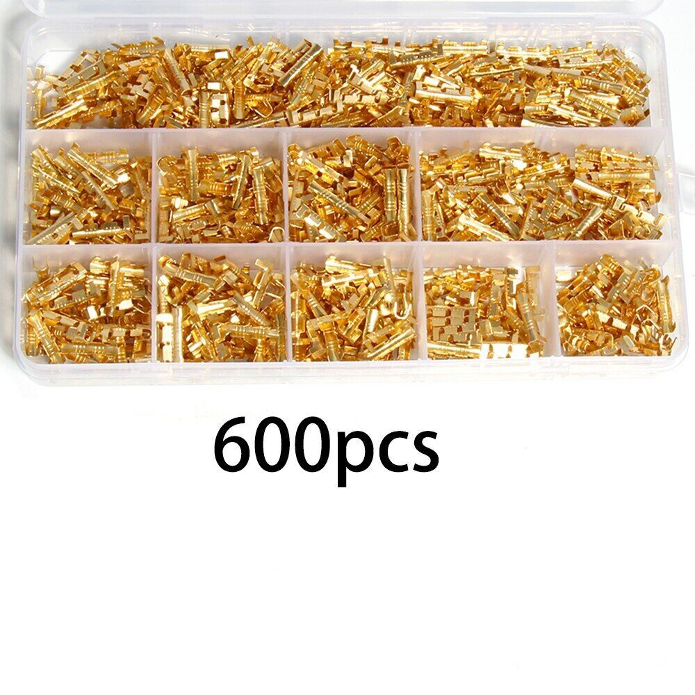 500/600Pcs U-shaped Crimp Terminal Wire Docking Quick Connectors Tool SN-48B Kit