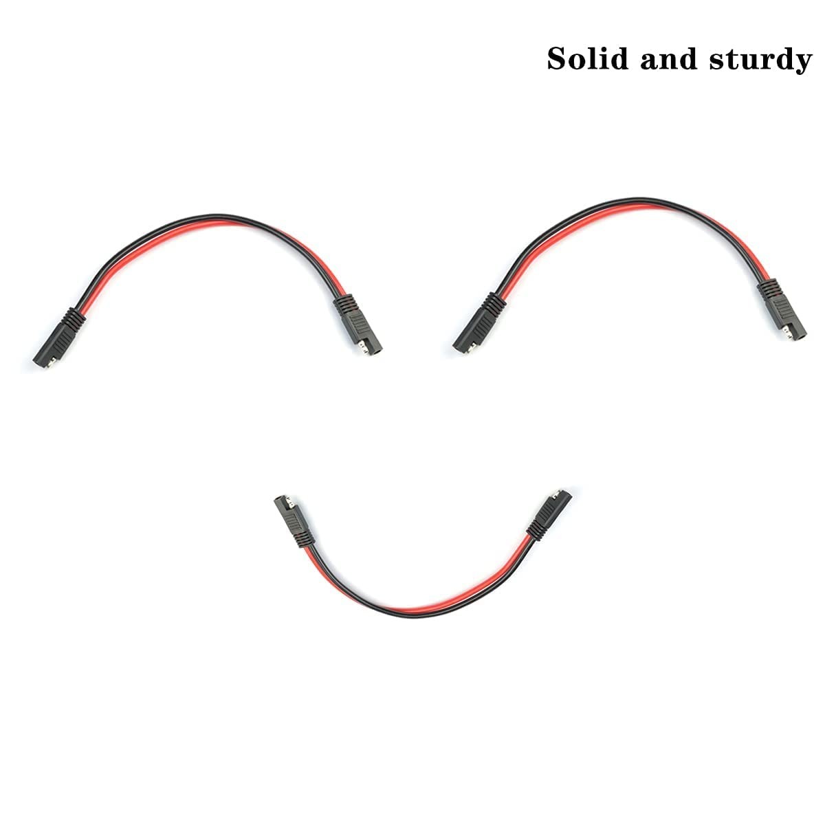 5 Pack 14 Gauge Quick Disconnect Wire Harness SAE Connector Bullet Lead Cable