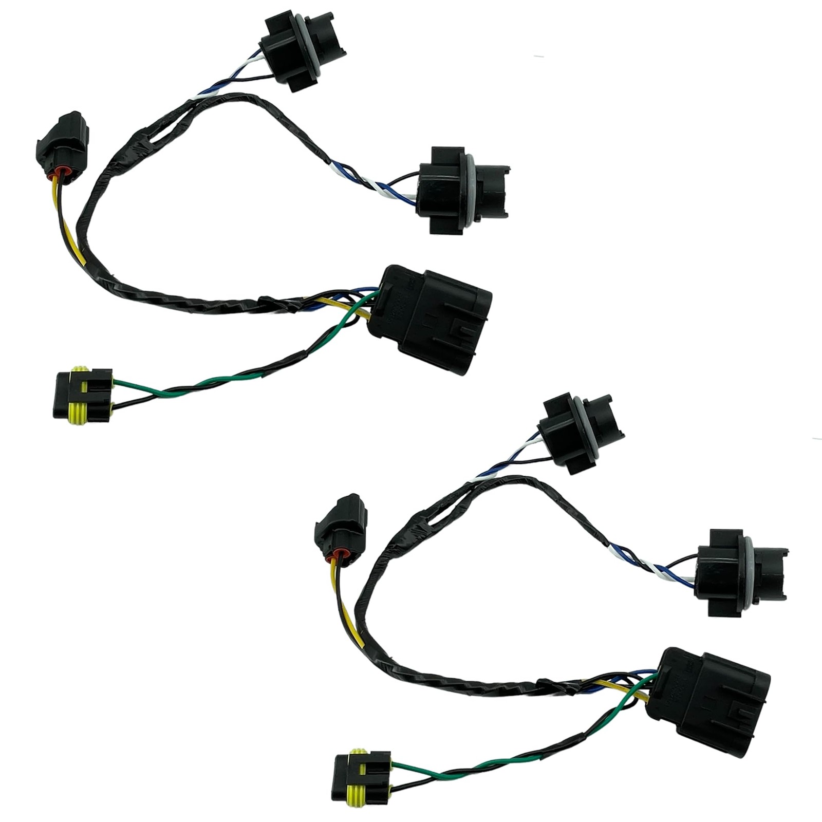 Headlight Wiring Harness For 08-14 Chevrolet Silverado 1500 2500HD 3500HD, 2 Pcs