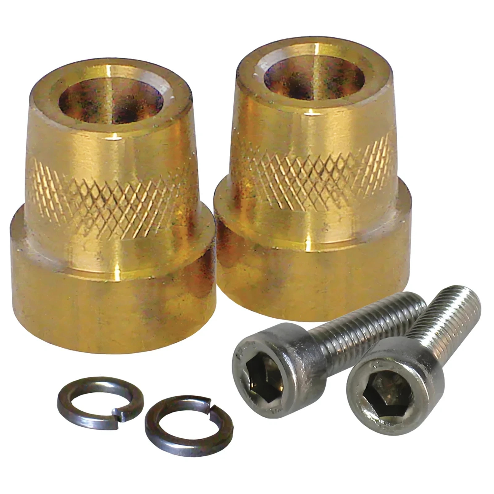 Pair of XS Power 580 Battery Short Brass Terminal Post Adaptors M6 Thread