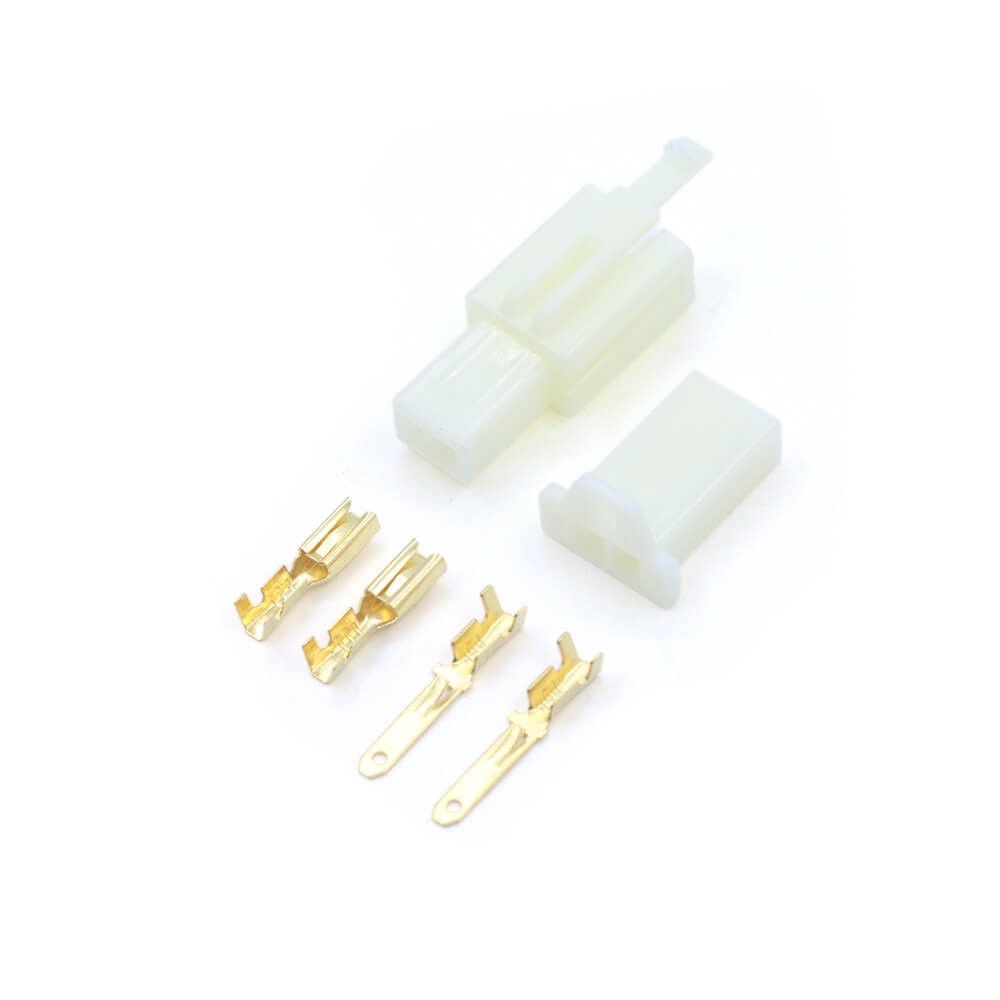 10sets Electrical wire Connector 2P 2.8mm Male Female Motorcycle terminal plug